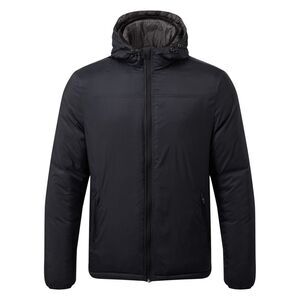 Asquith & Fox Mens Padded Wind Jacket / Navy/Charcoal